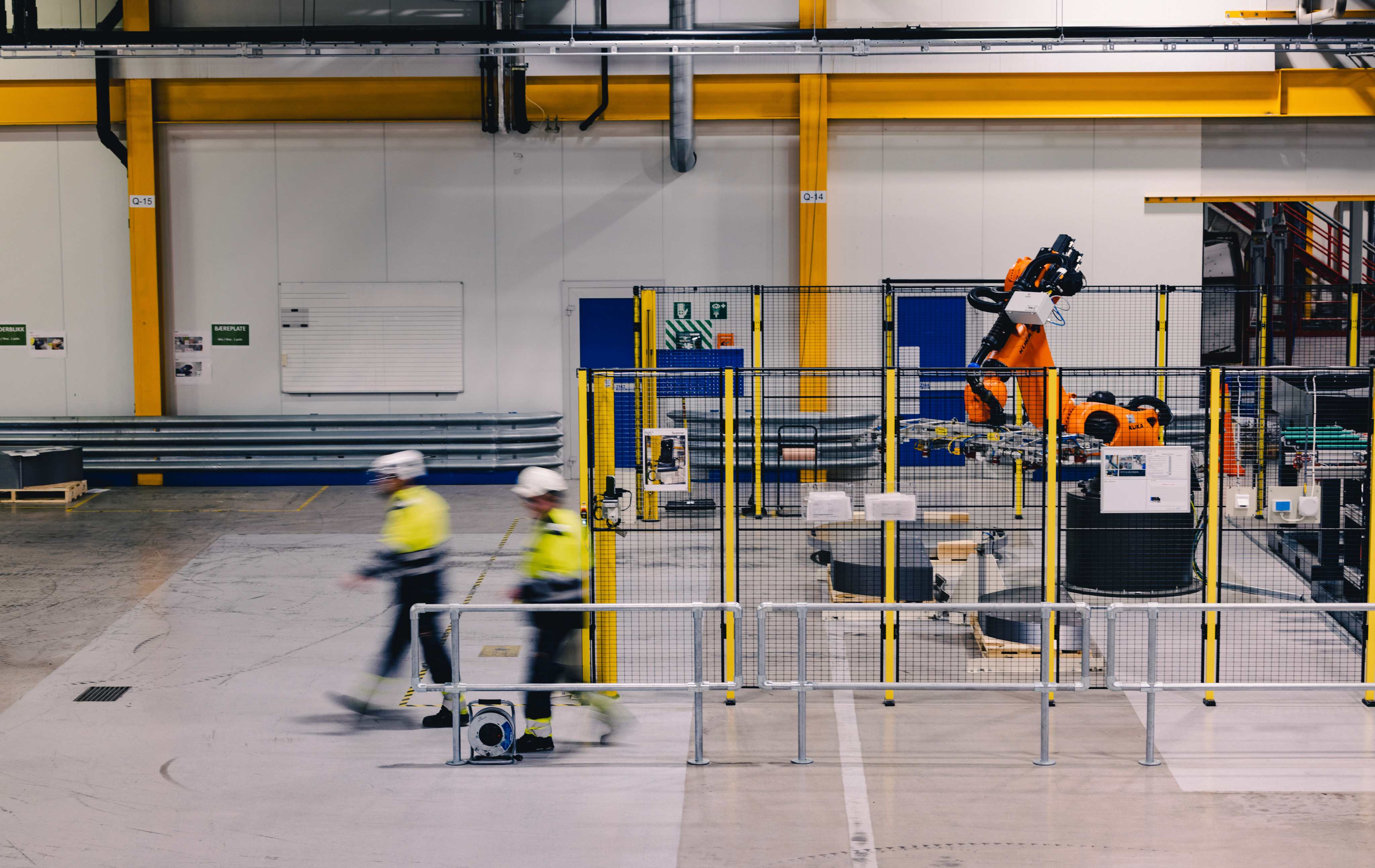 Construction site for hydrogen plant