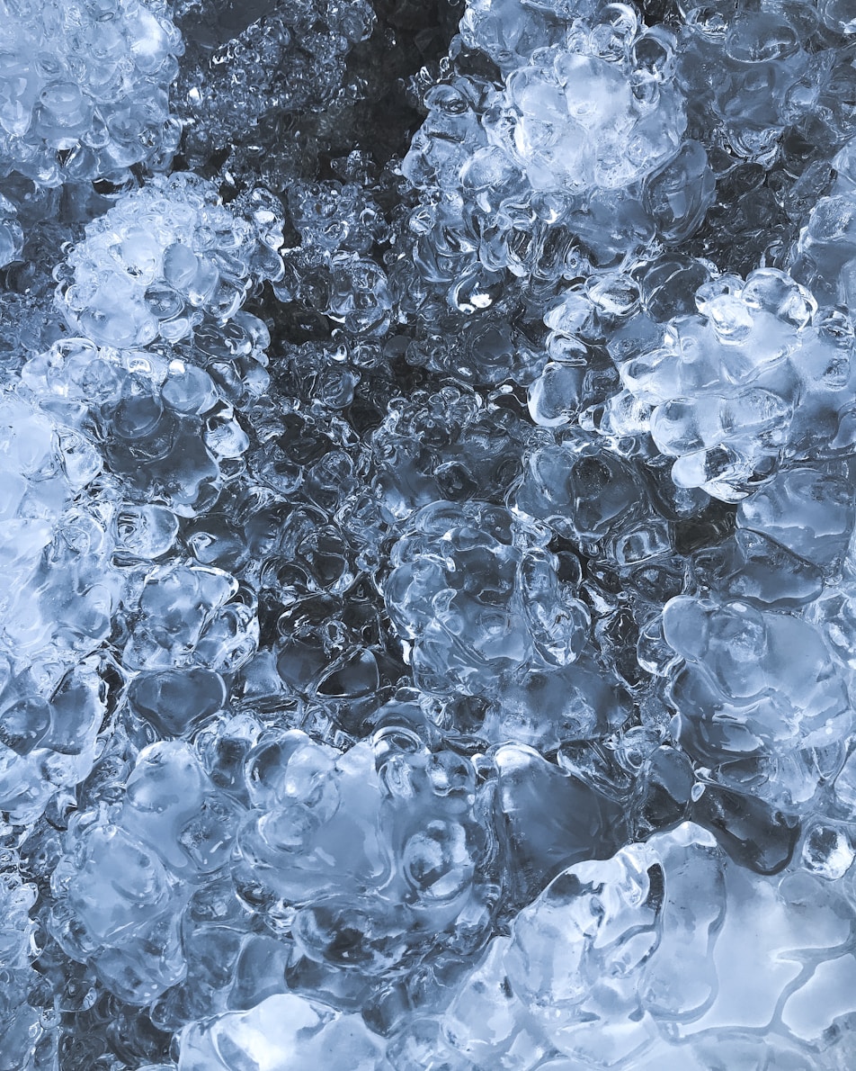 Ice texture background