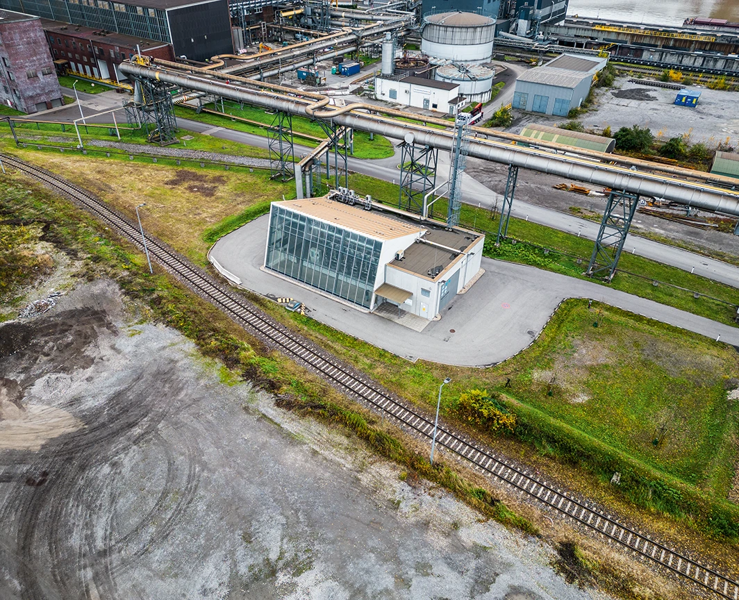 Steel production facility